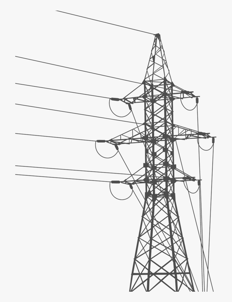 Electric Tower Transparent Background, Transparent Clipart