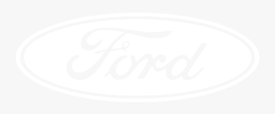 Johns Hopkins Logo White - Ford Sign Black And White, Transparent Clipart