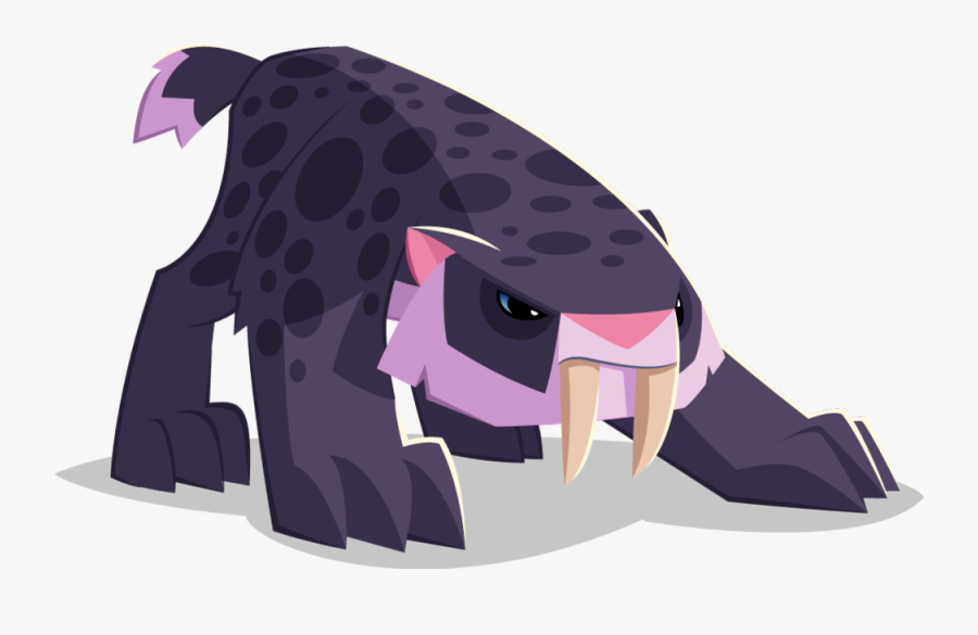 Transparent Saber Tooth Tiger Png - Animal Jam Sabertooth, Transparent Clipart