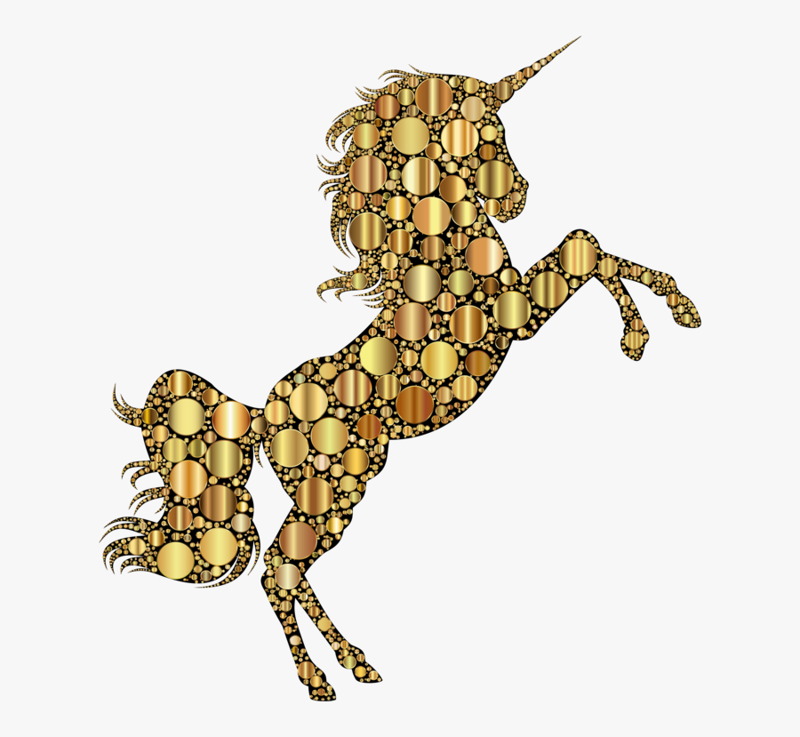 Fictional Character,tail,art - Transparent Background Unicorn Silhouette, Transparent Clipart