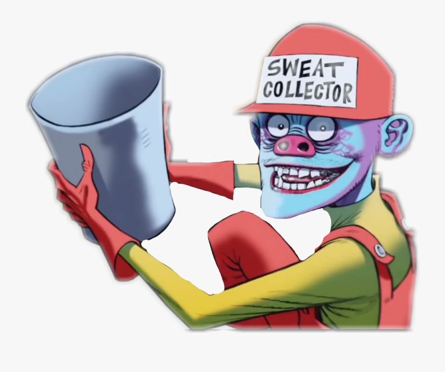 #gorillaz #noodle #2d #russel #murdoc #demondays #plasticbeach - Do Ya Thang Gorillaz Sweat Collector, Transparent Clipart