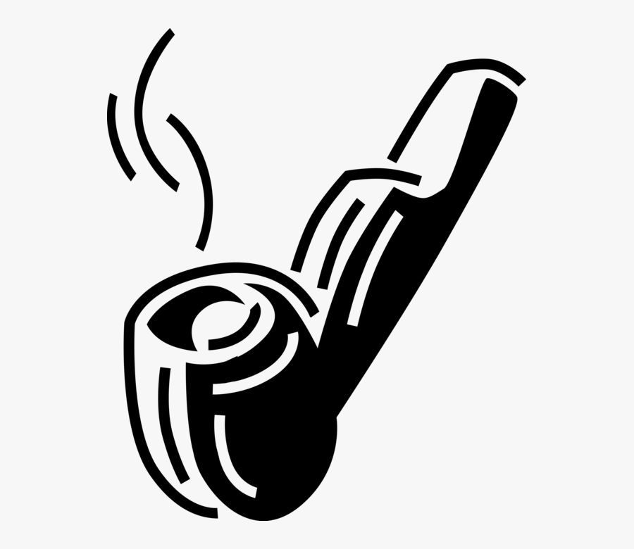 Vector Illustration Of Tobacco Smoking Smoker"s Smoking, Transparent Clipart