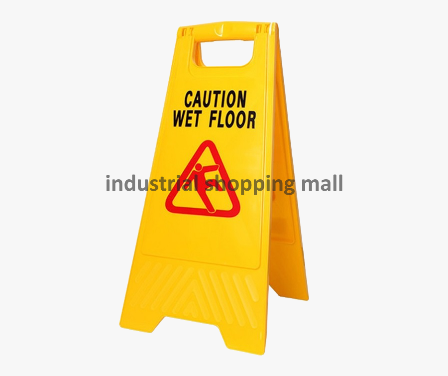 Transparent Wet Floor Sign Clipart - D Industrie De L Essonne, Transparent Clipart