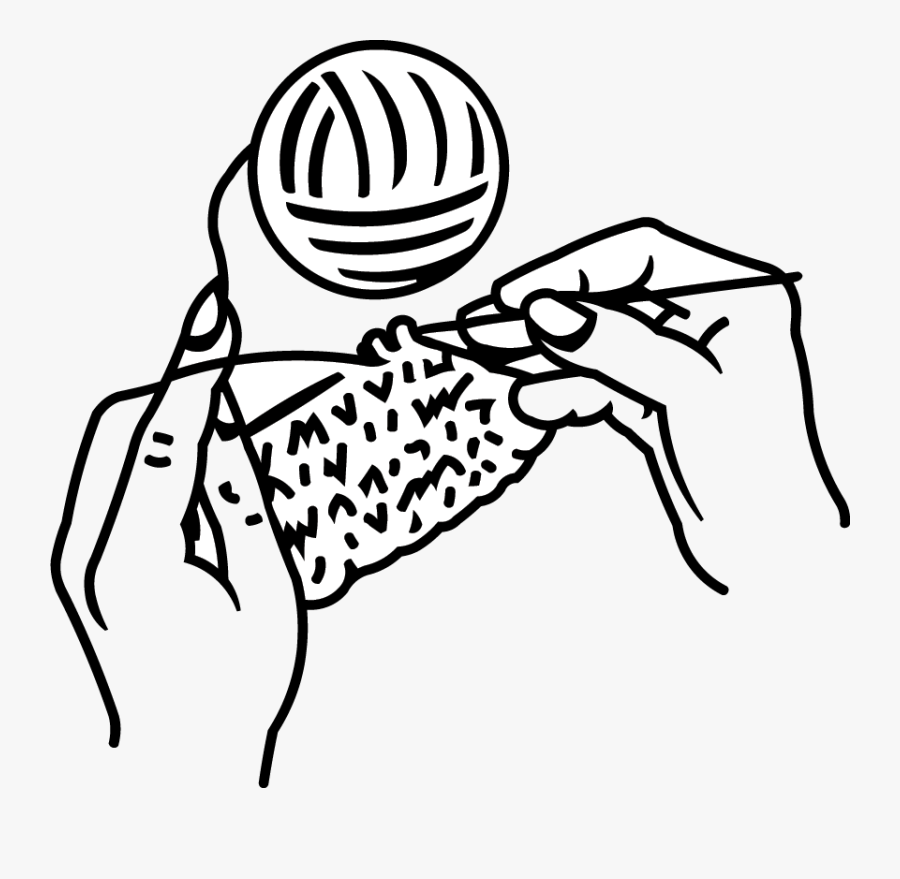 Crochet Line Art , Free Transparent Clipart ClipartKey