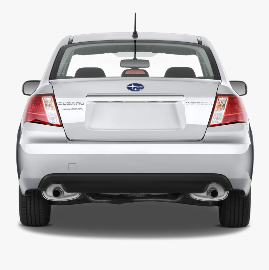 2010 Subaru Impreza Sedan - 2011 Subaru Impreza Rear, Transparent Clipart