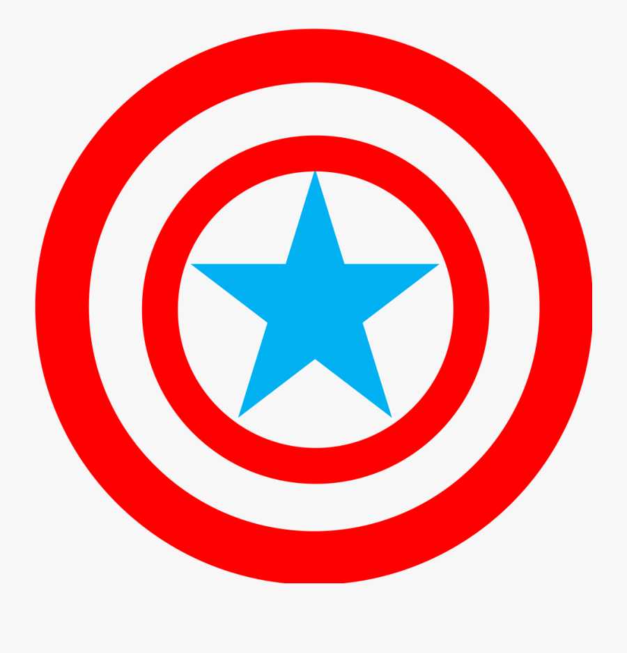 Captain America Logo Png, Transparent Clipart