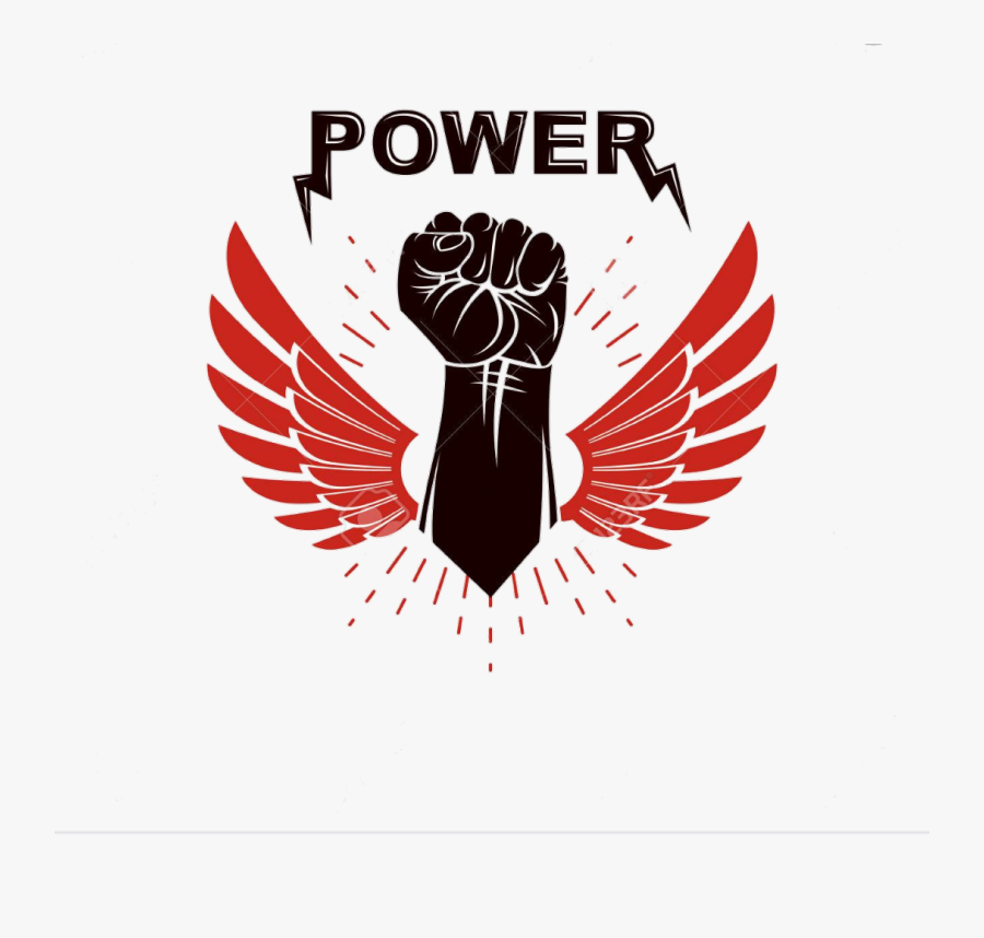 Power Logo Super - Coat Of Arms Wings, Transparent Clipart