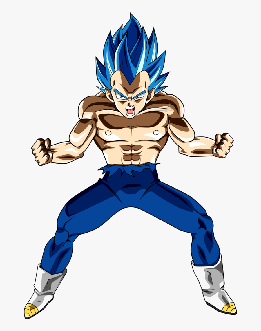 Vegeta Ssj Blue Full - Vegeta Ssj Blue Full Power, Transparent Clipart