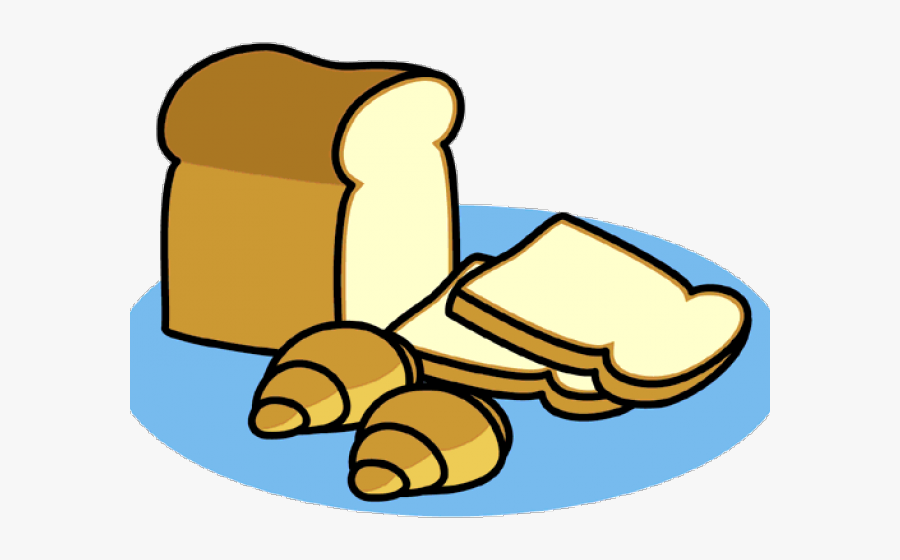 Bread Clipart Gambar - Clip Art Food, Transparent Clipart