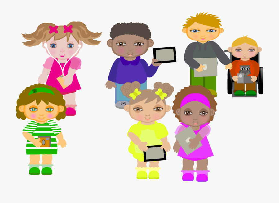 Technology Clipart Technology Class - Cartoon, Transparent Clipart