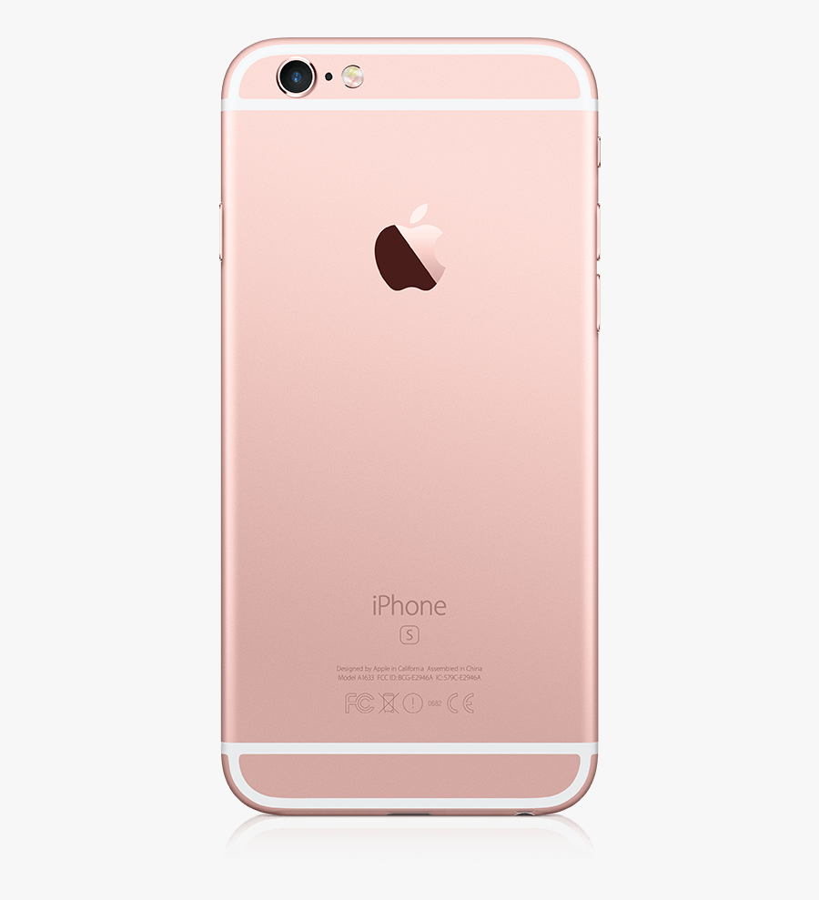 Iphone Png Back - Iphone 6s Rose Gold 64gb, Transparent Clipart