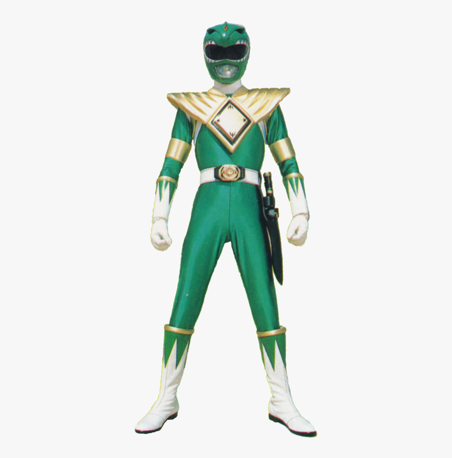 Green Mighty Morphin Ranger, Transparent Clipart
