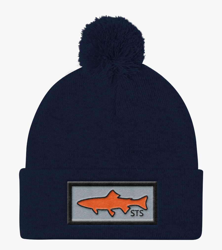 Transparent Fish Black And White Png - Beanie, Transparent Clipart