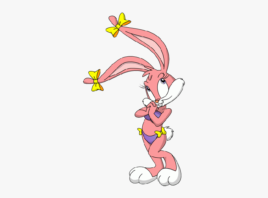 Easter Bunny Cartoon, Transparent Clipart