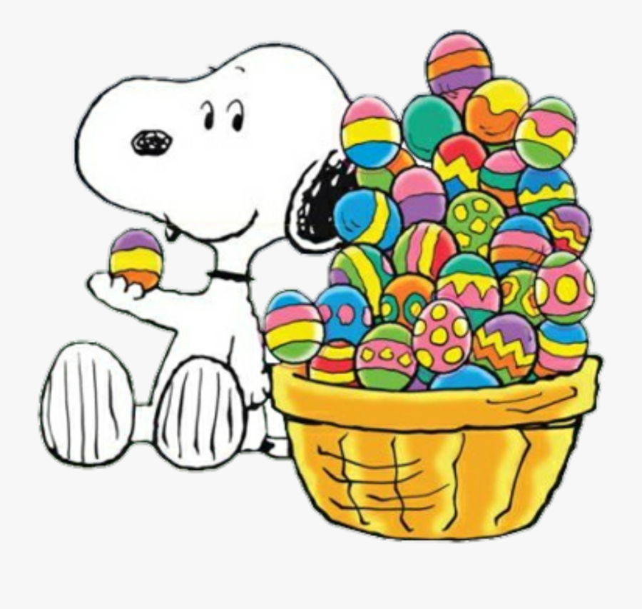 #freetoedit #easter Beagle #snoopy #easter - Snoopy Easter Clipart, Transparent Clipart