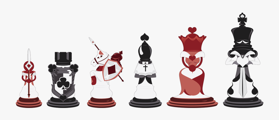 Knights Clipart Clipart Chess - Pawn Rook Knight Bishop Queen King, Transparent Clipart