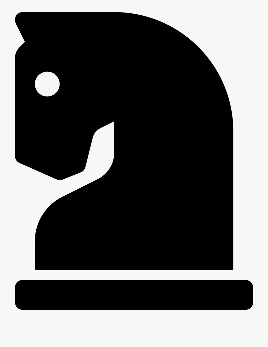 Knight Svg Clipart Chess - Chess Knight Logo, Transparent Clipart