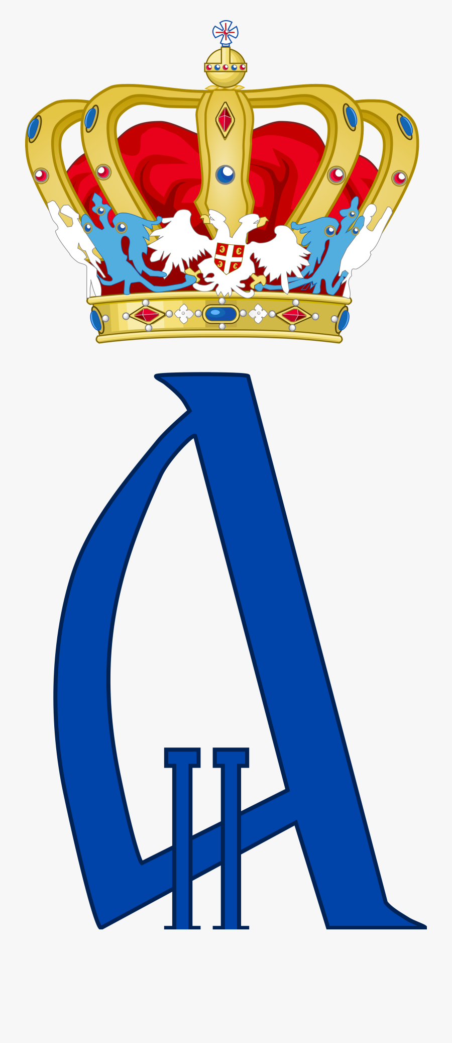 Scepter Vector Pageant - Crown Prince Alexander I Of Yugoslavia, Transparent Clipart