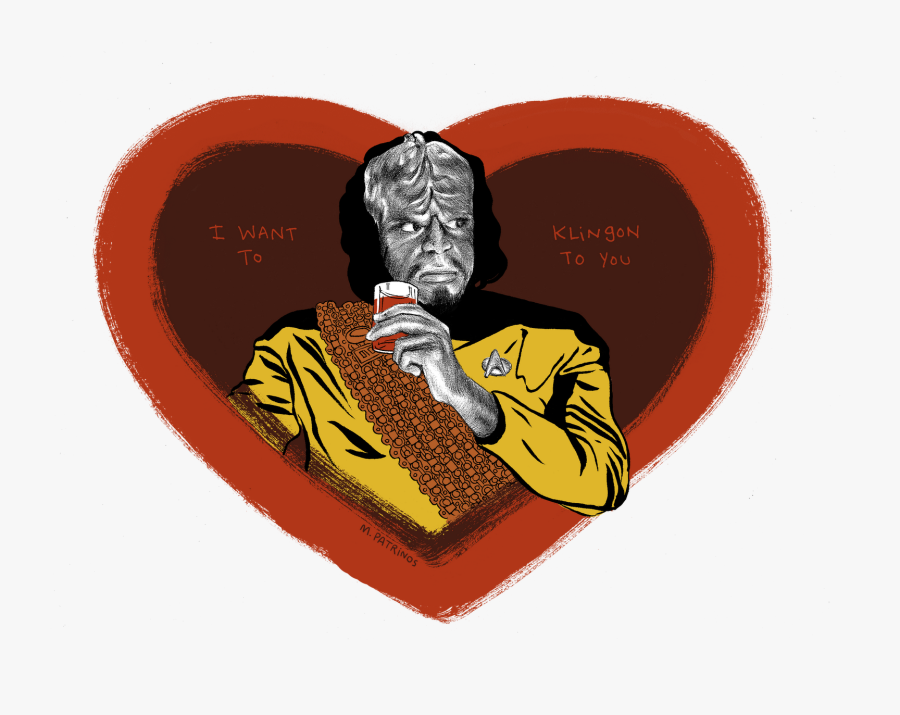 I Want To Klingon You Happy Valentines Star Trek Pinterest - Star Trek Love Valentine, Transparent Clipart