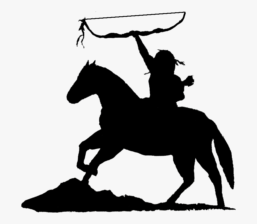 Transparent Warrior Silhouette Png - Stallion, Transparent Clipart