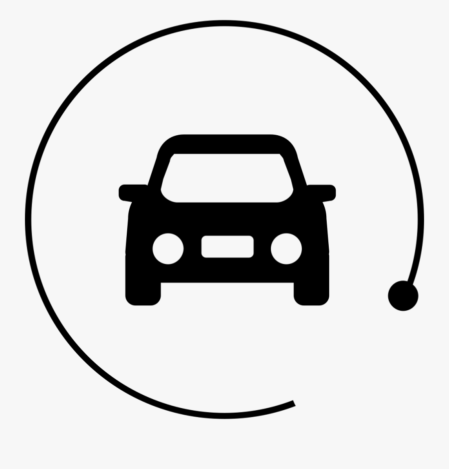 Banner Freeuse Stock Cars Svg Above - Transparent Car Circle Icon, Transparent Clipart