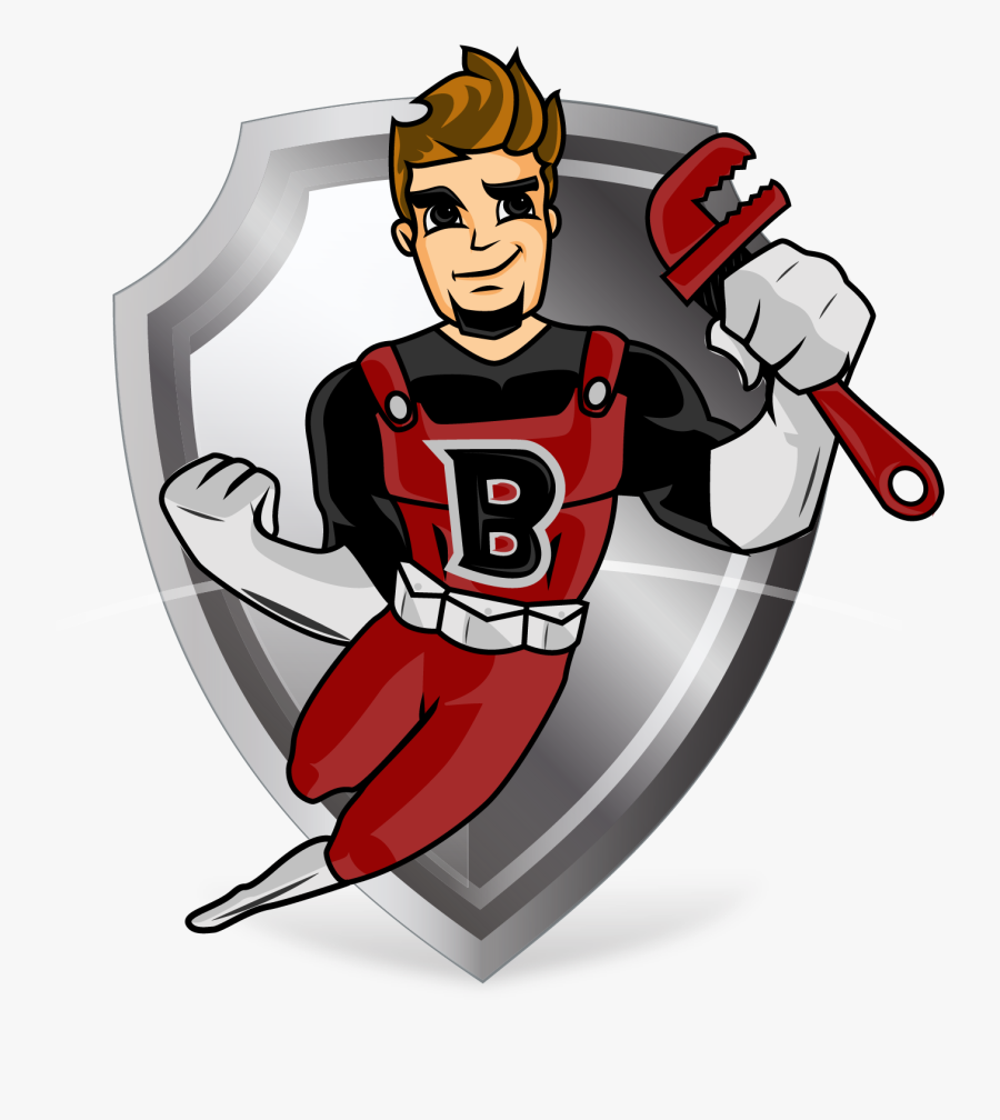 Buddy"s Plumbing - Cartoon, Transparent Clipart