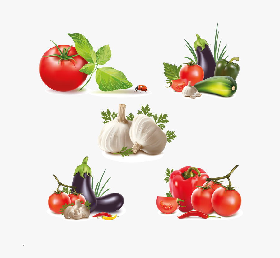 Exotic Vegetables Clipart, Transparent Clipart