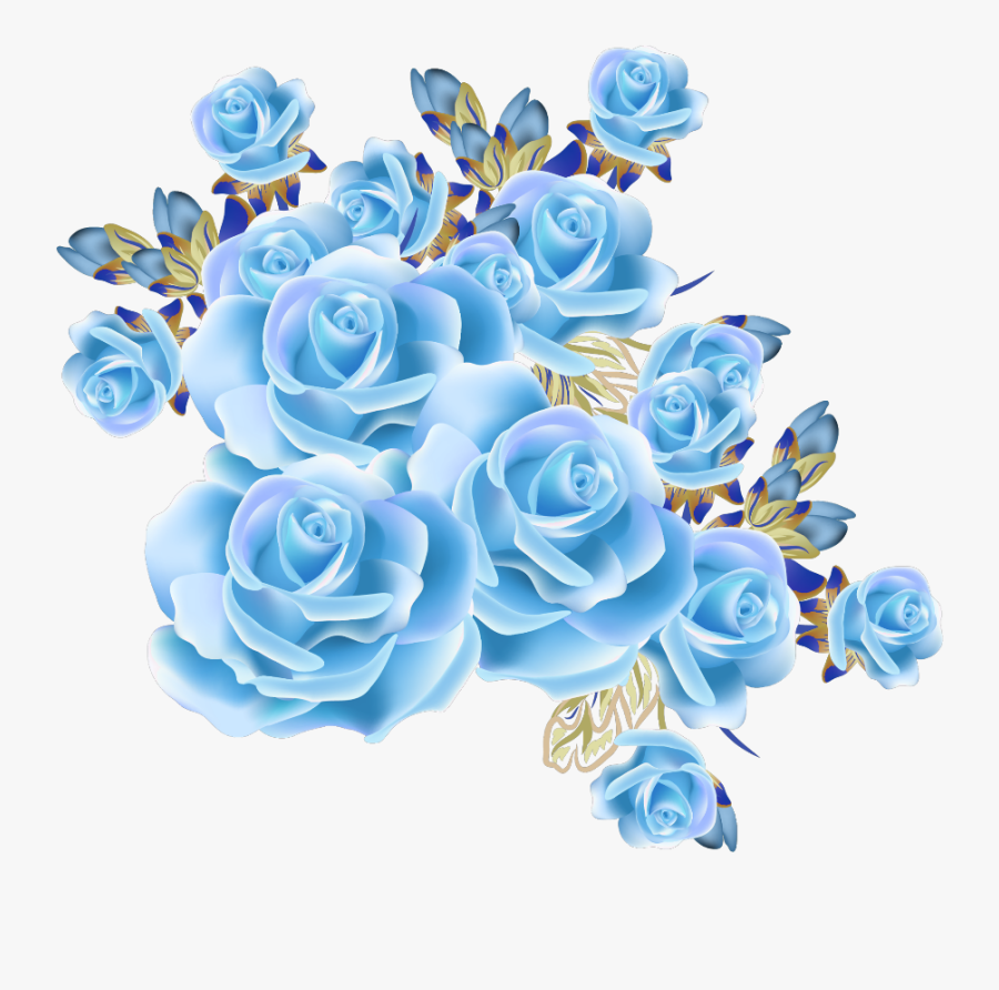 #mq #blue #rose #roses #flowers #flower, Transparent Clipart