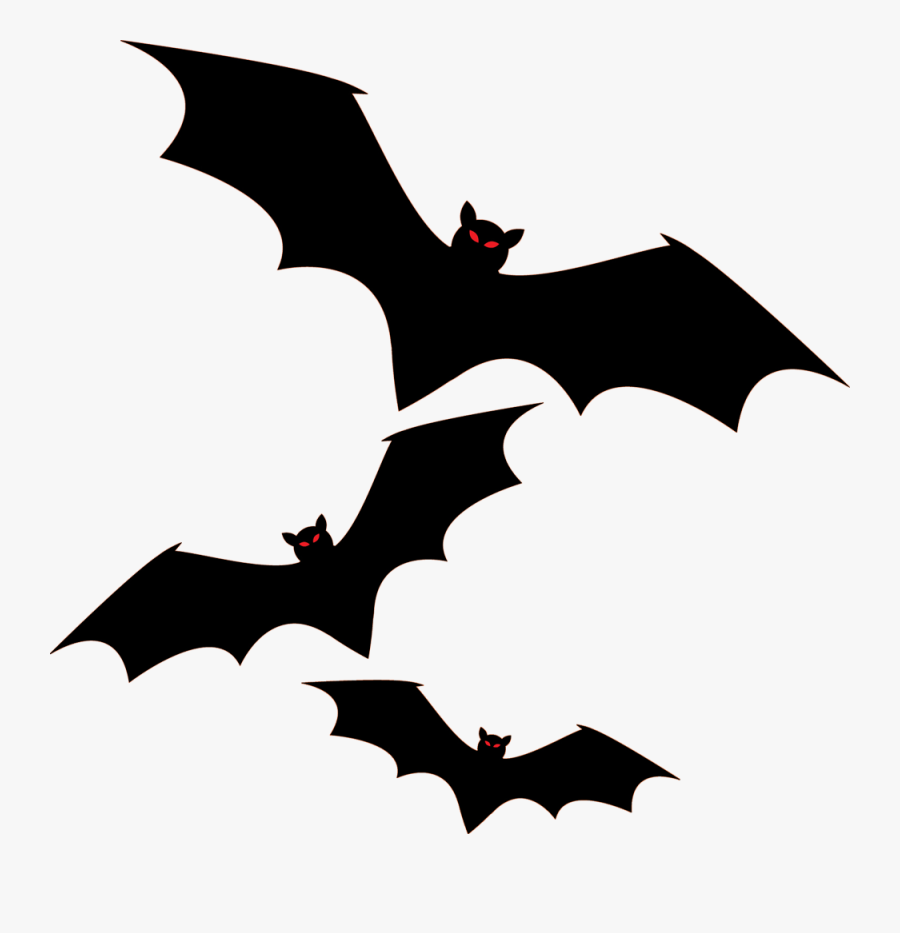 Bats Clipart No Background, Hd Png Download - Transparent Background Halloween Clip Art, Transparent Clipart