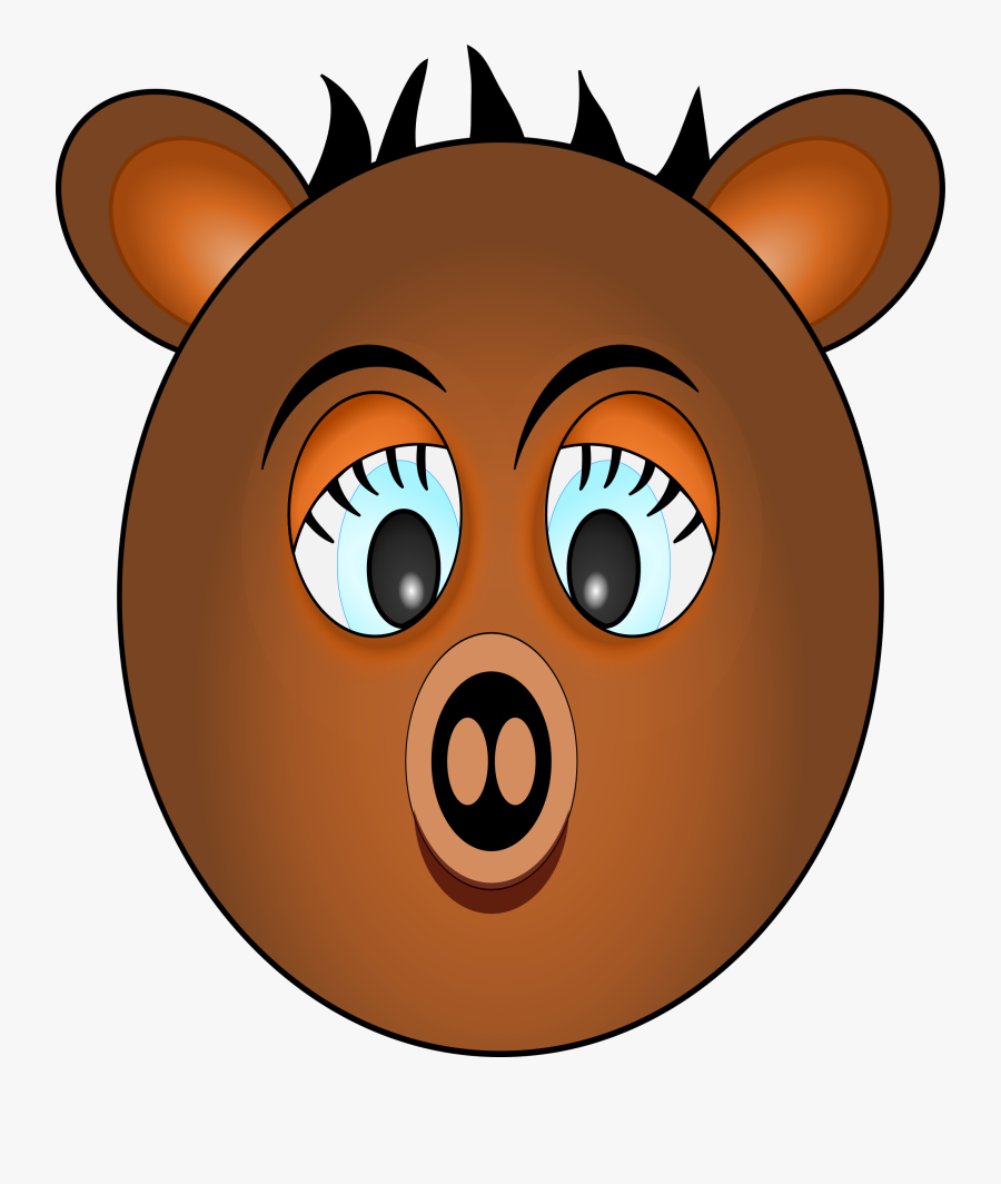 Head,carnivoran,whiskers - Cartoon, Transparent Clipart