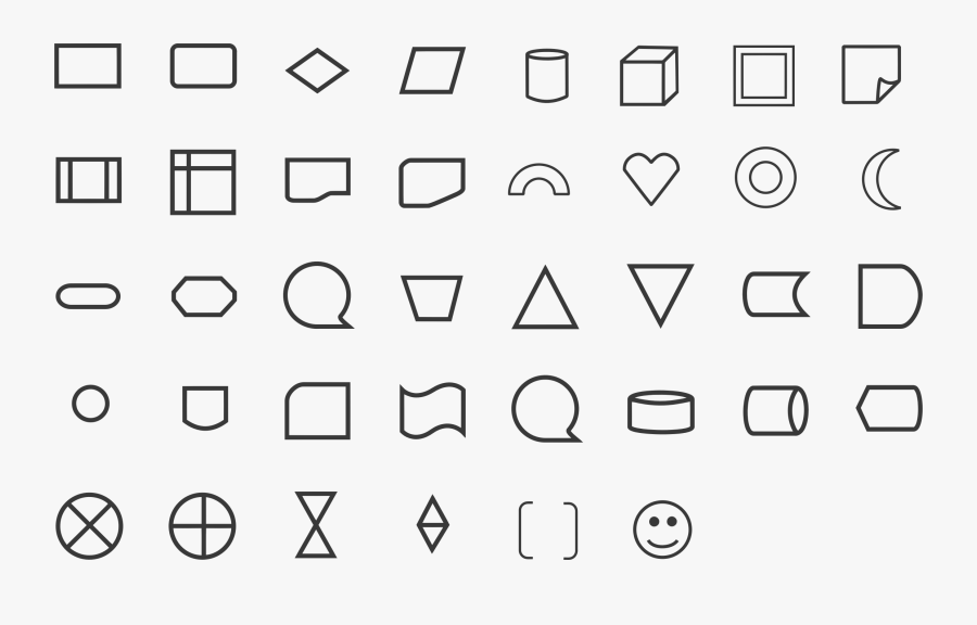 Number Clipart Basic - Basic Shapes Shape Clipart, Transparent Clipart