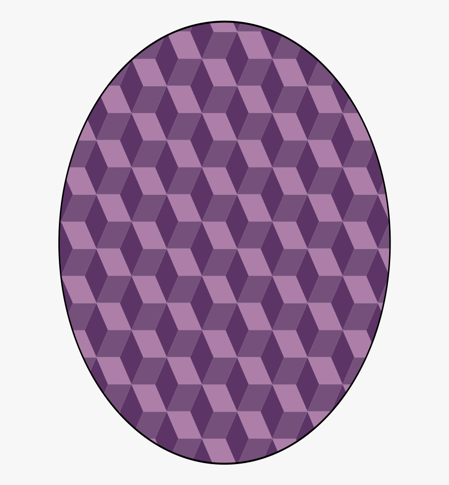 Pattern False Cubes Clipart - Geometric Shapes Design Islamic, Transparent Clipart