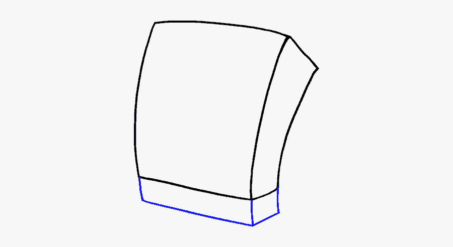 How To Draw Spongebob Easy Step - Easy Step By Step Spongebob Drawing, Transparent Clipart