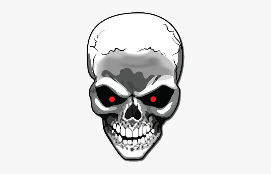 Clipart Skull Transparent Background - Transparent Background Skull Png Transparent, Transparent Clipart