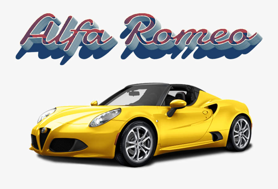 Alfa Romeo Png Clipart - Alfa Romeo 4c Transparent Background, Transparent Clipart
