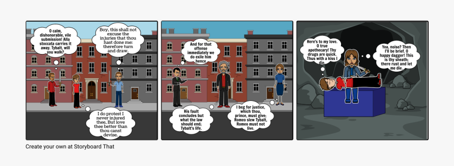 Drawing Storyboards Romeo And Juliet - Cartoon, Transparent Clipart