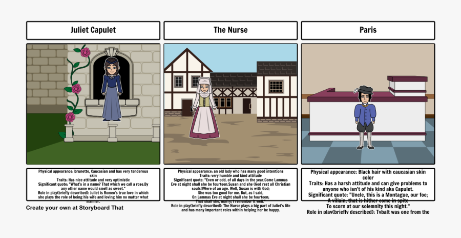 Transparent Romeo And Juliet Clipart - Nurse Physical Appearance In Romeo And Juliet, Transparent Clipart