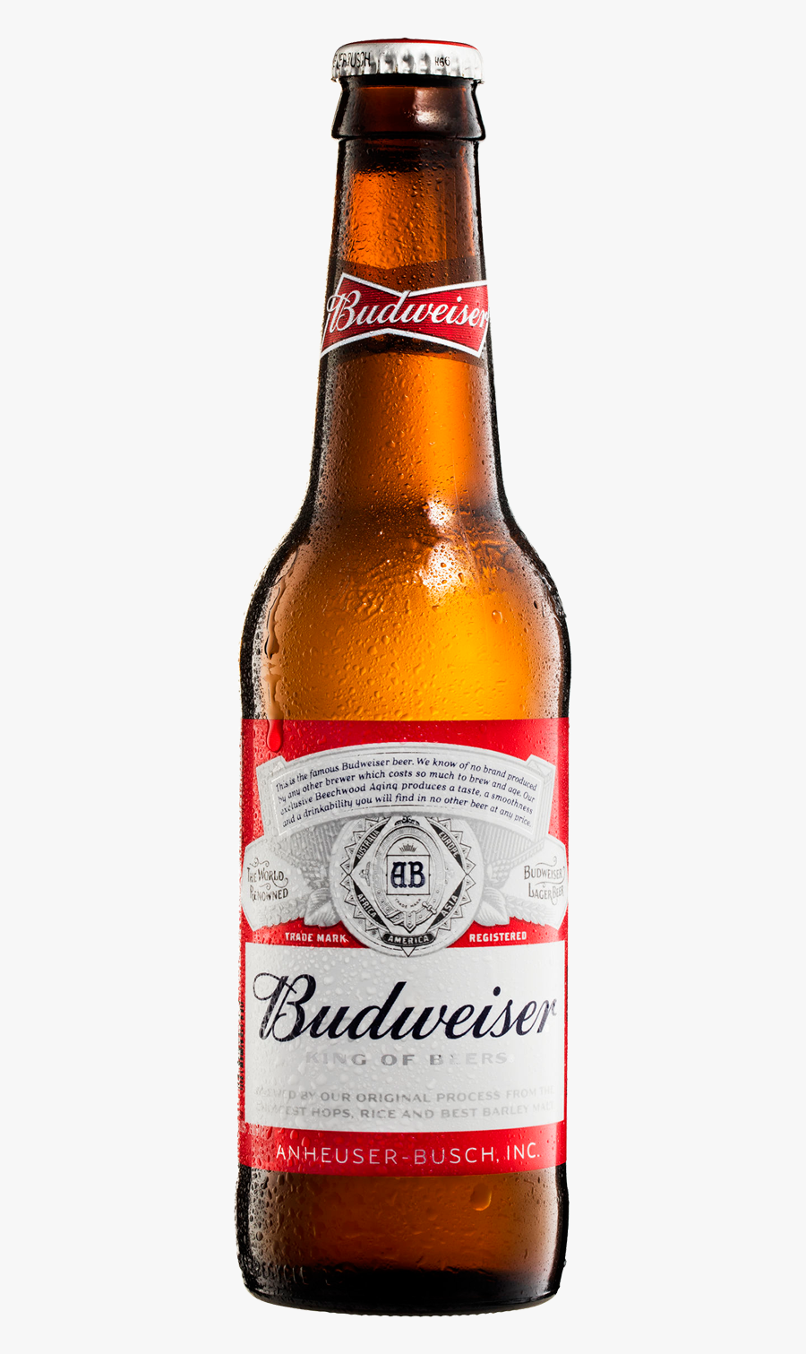 Budweiser Bottle Png - Budweiser Beer Bottle Png, Transparent Clipart