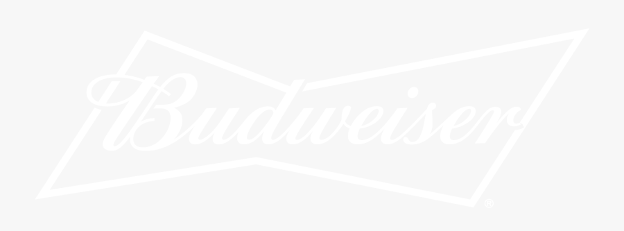 Budweiser Logo Black And White - New Budweiser Logo, Transparent Clipart