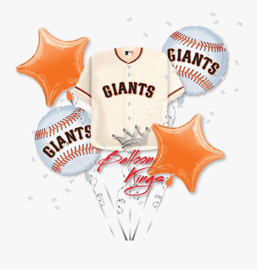 San Francisco Giants Bouquet, Transparent Clipart