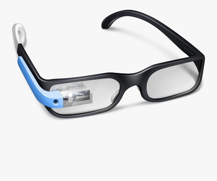 Spectacles Clipart Gogle - Google Glass Png File, Transparent Clipart