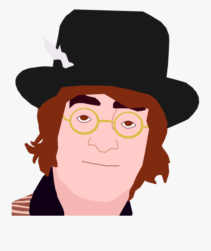 Spectacles Clipart John Lennon Glass - Cartoon, Transparent Clipart