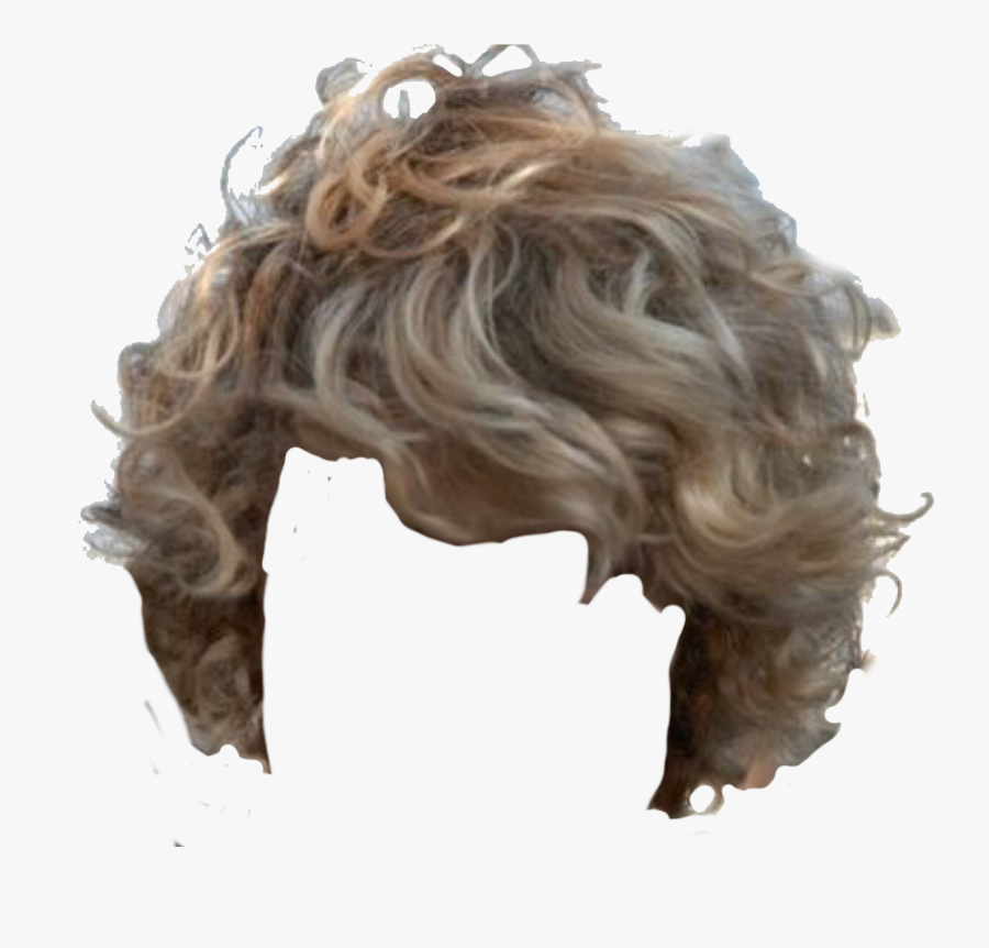 Blonde Wig Clipart, Transparent Clipart