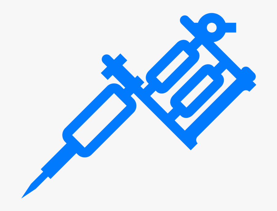 Tattoo Artist Mystic Piercing Robot Machine Owl - Tattoo Machine Icon Png, Transparent Clipart