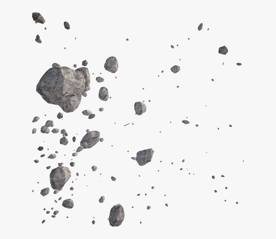 Stone Rubble Gravel Ftestickers - Rubble Png, Transparent Clipart
