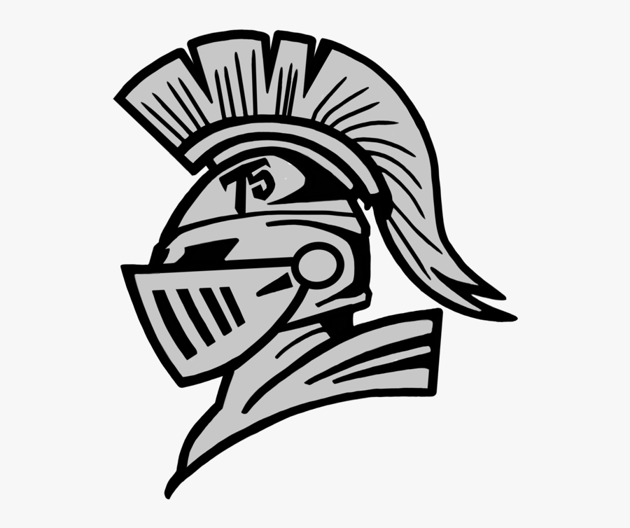 75th Black Knights - King's Way Christian School Logo, Transparent Clipart