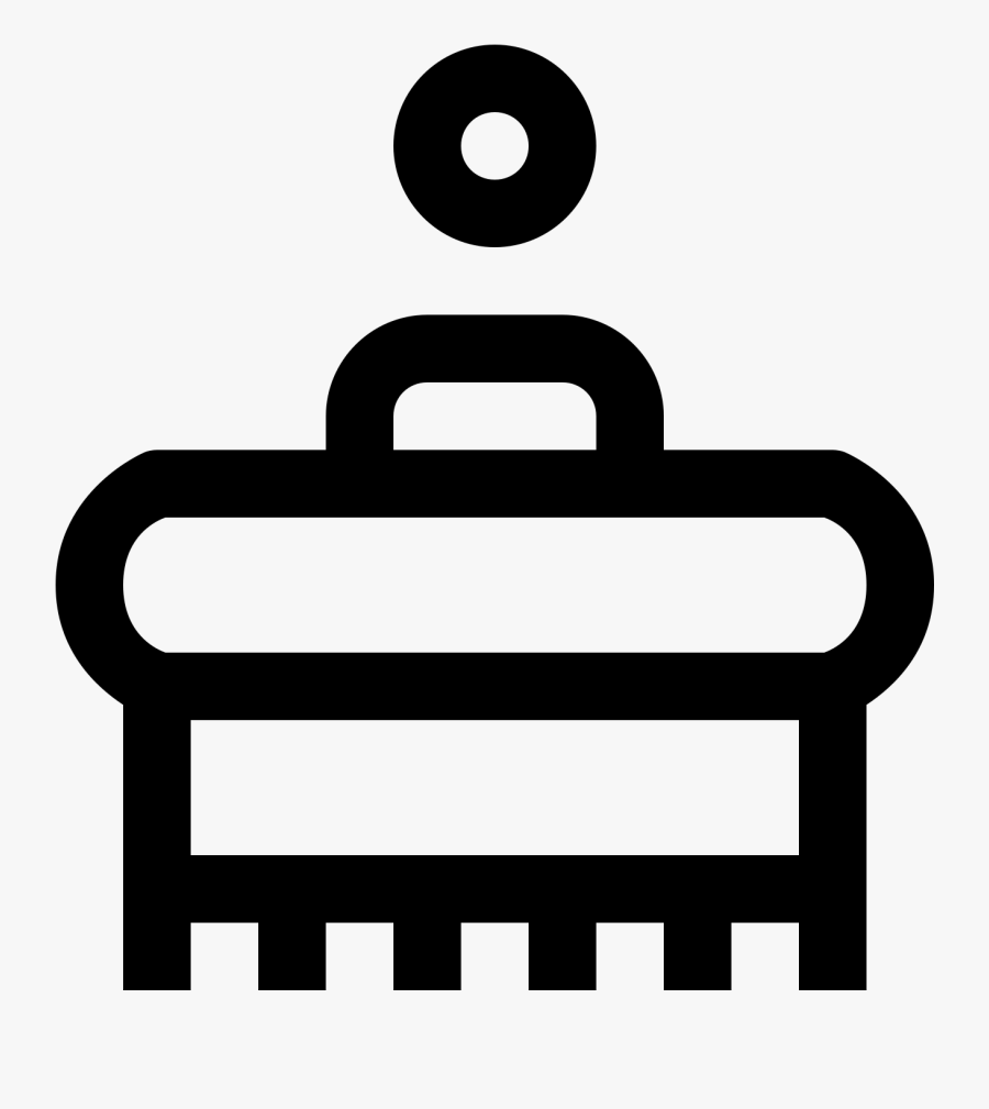 Bathroom Vector Accessory - Sign, Transparent Clipart