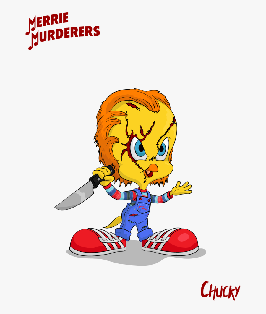 Chucky Vector - Merrie Murderers, Transparent Clipart