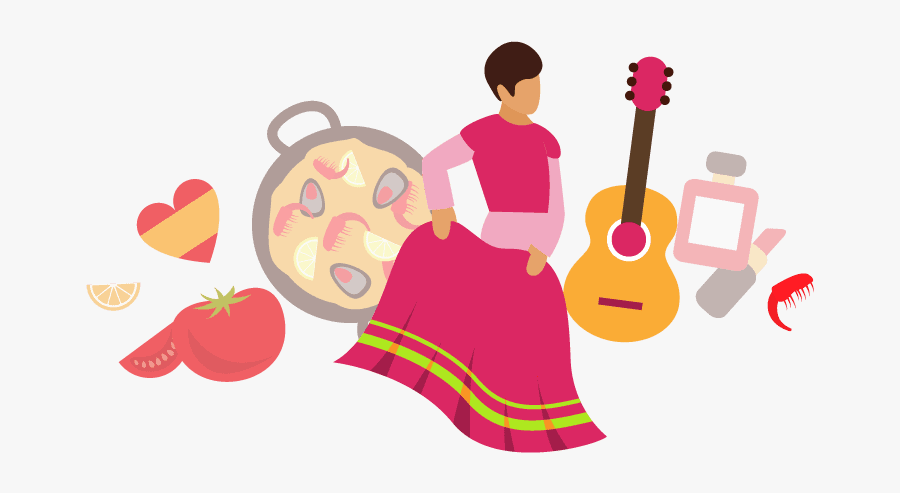 Feria De Abril Illustration, Transparent Clipart