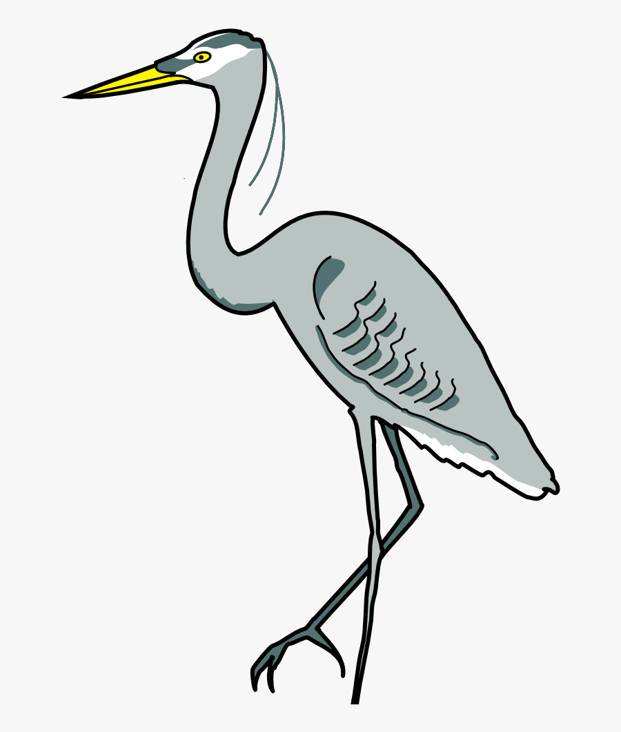 Clip Art Svg Free On Dumielauxepices Great Blue Heron Emoji , Free Transparent Clipart